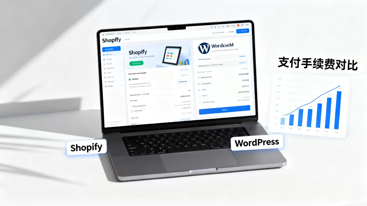 Shopify和WordPress支付网关选哪个?哪个平台支付手续费更低 Shopify和WordPress支付网关选哪个?哪个平台支付手续费更低
