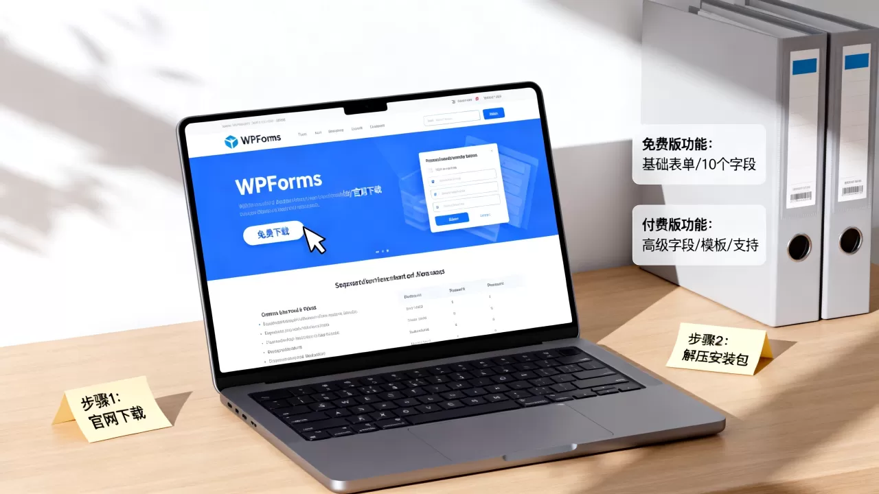 WPForms插件怎么下载安装?免费版和付费版区别 WPForms插件怎么下载安装?免费版和付费版区别