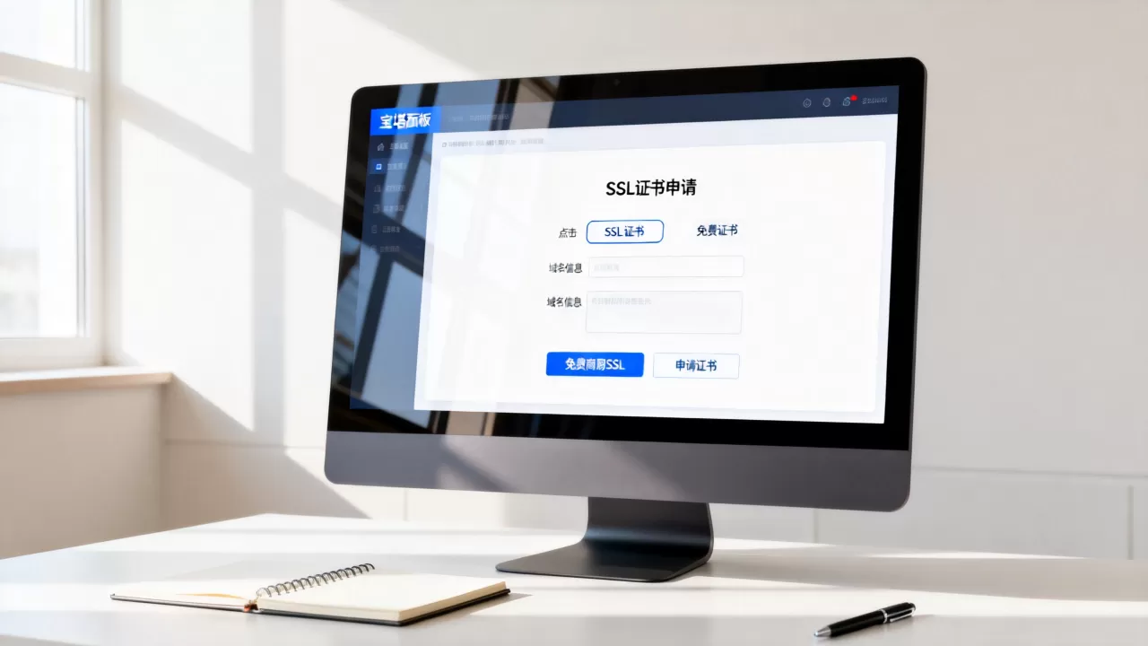宝塔面板新用户如何领取免费商用SSL？宝塔面板申请SSL证书教程