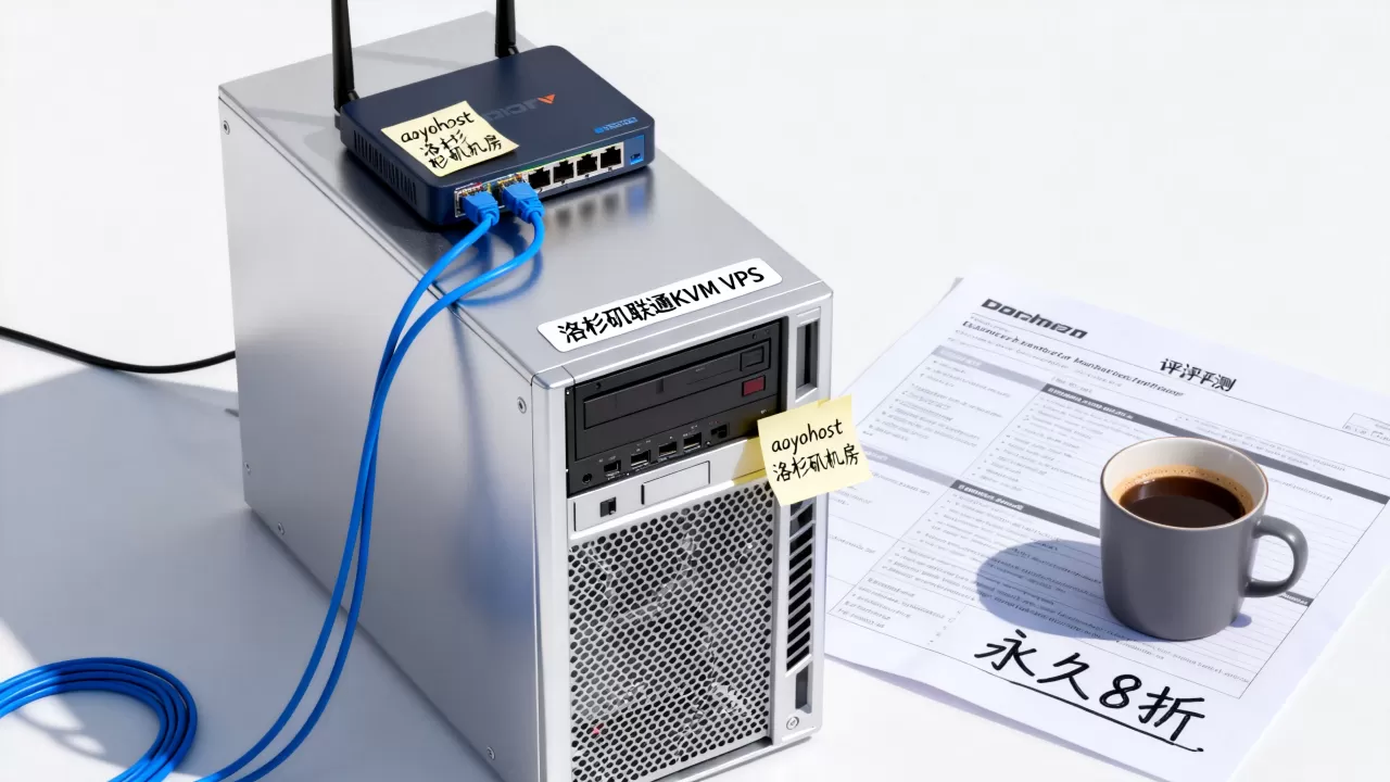洛杉矶联通KVM VPS永久8折值得买吗？aoyohost洛杉矶机房评测