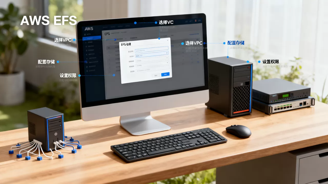 Amazon EFS如何创建网络文件系统?AWS EFS创建步骤详解 Amazon EFS如何创建网络文件系统?AWS EFS创建步骤详解