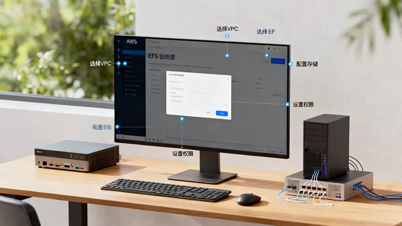 Amazon EFS如何创建网络文件系统?AWS EFS创建步骤详解 Amazon EFS如何创建网络文件系统?AWS EFS创建步骤详解