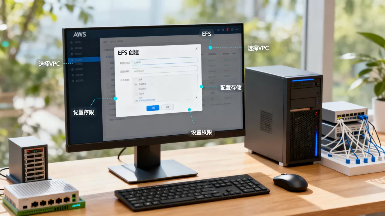Amazon EFS如何创建网络文件系统?AWS EFS创建步骤详解 Amazon EFS如何创建网络文件系统?AWS EFS创建步骤详解