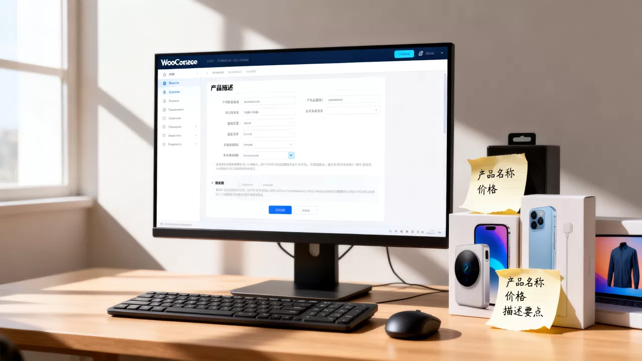 WooCommerce商城产品描述设置教程 WooCommerce商城产品描述设置教程