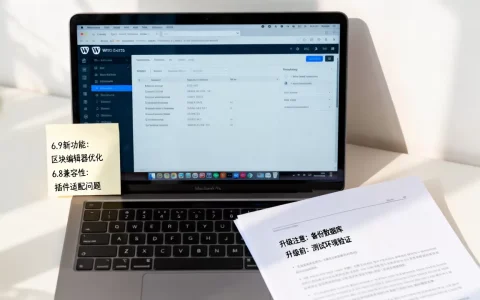 WordPress 6.9和6.8区别大吗？WordPress升级版本有哪些注意事项