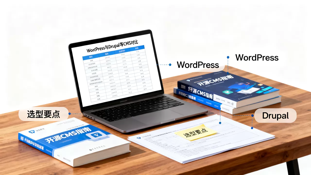 WordPress与Drupal等CMS谁更强?主流开源CMS对比选型指南 WordPress与Drupal等CMS谁更强?主流开源CMS对比选型指南