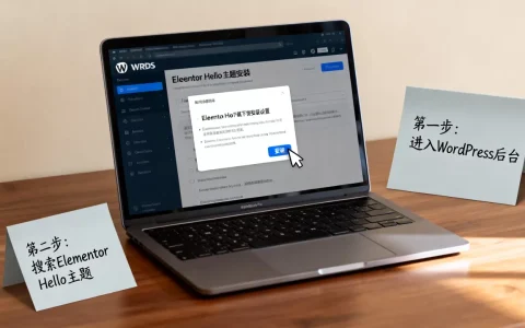 Elementor Hello主题怎么下载安装设置？WordPress自定义主题教程