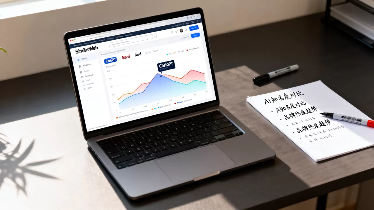 SimilarWeb怎么查竞品AI知名度?如何分析竞争对手品牌热度 SimilarWeb怎么查竞品AI知名度?如何分析竞争对手品牌热度