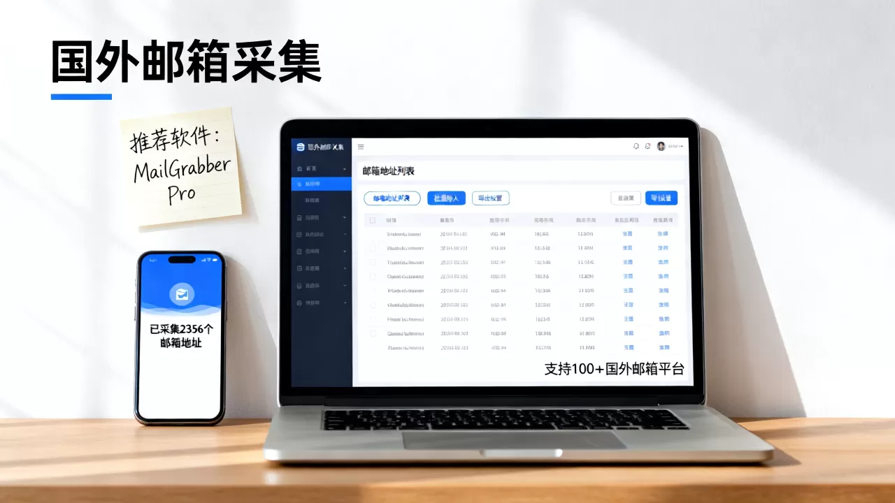国外邮箱采集哪个软件好用？如何批量获取国外邮箱地址