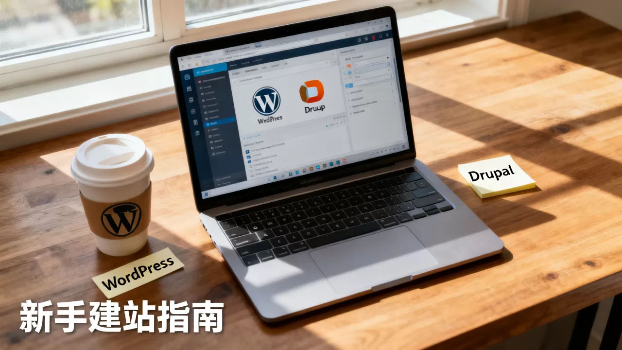 WordPress和Drupal新手建站选哪个？哪个CMS系统更适合新手