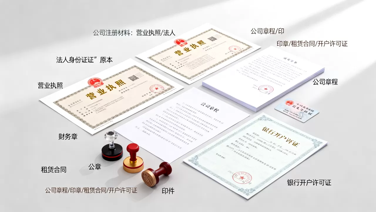 公司注册需要哪些材料?2026年最新注册公司流程及费用详解 公司注册需要哪些材料?2026年最新注册公司流程及费用详解