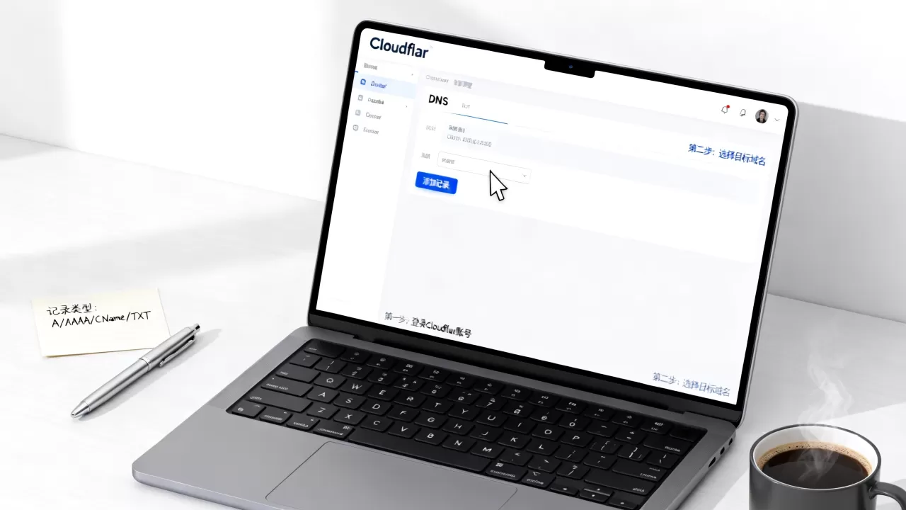 Cloudflare怎么添加指定DNS记录?Cloudflare添加DNS记录教程 Cloudflare怎么添加指定DNS记录?Cloudflare添加DNS记录教程