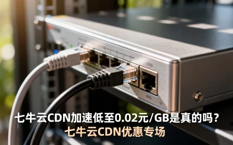 七牛云CDN加速低至0.02元/GB是真的吗？七牛云CDN优惠专场