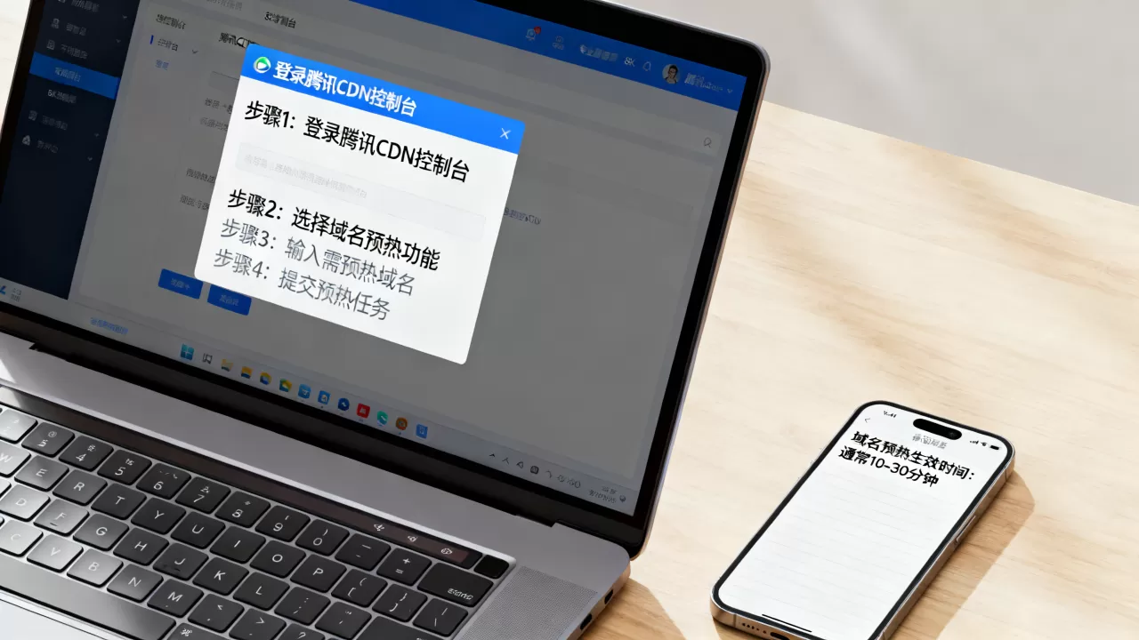 腾讯cdn域名预热怎么操作?cdn域名预热多久生效 腾讯cdn域名预热怎么操作?cdn域名预热多久生效