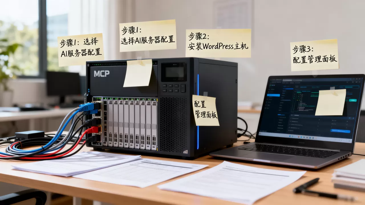 如何用AI轻松搭建MCP服务器管理WordPress主机？MCP服务器搭建教程