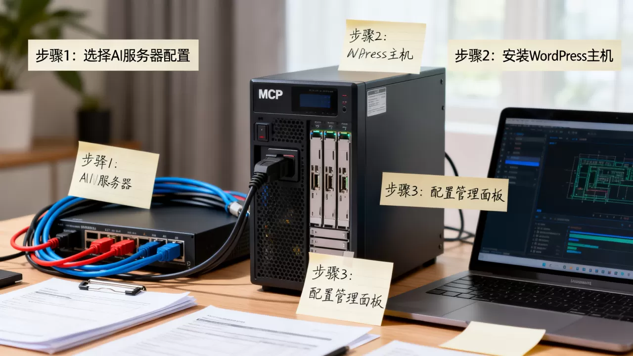 如何用AI轻松搭建MCP服务器管理WordPress主机？MCP服务器搭建教程