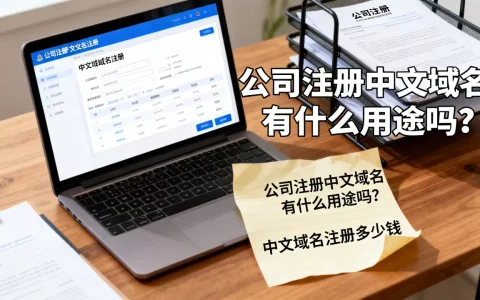 公司注册中文域名有什么用途吗？中文域名注册多少钱