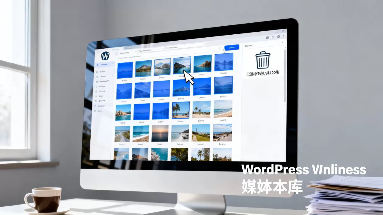 WordPress媒体库怎么清理?如何批量删除无用图片 WordPress媒体库怎么清理?如何批量删除无用图片