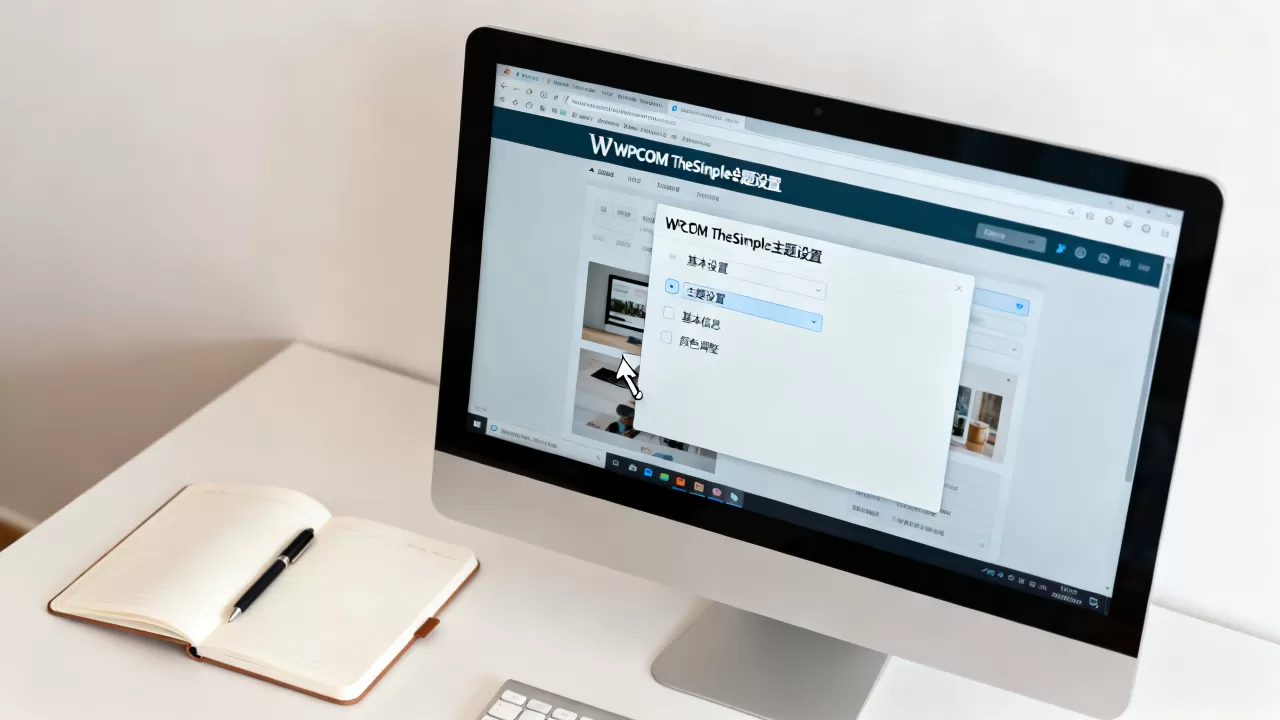 WPCOM TheSimple主题怎么设置?WordPress主题设置教程 WPCOM TheSimple主题怎么设置?WordPress主题设置教程