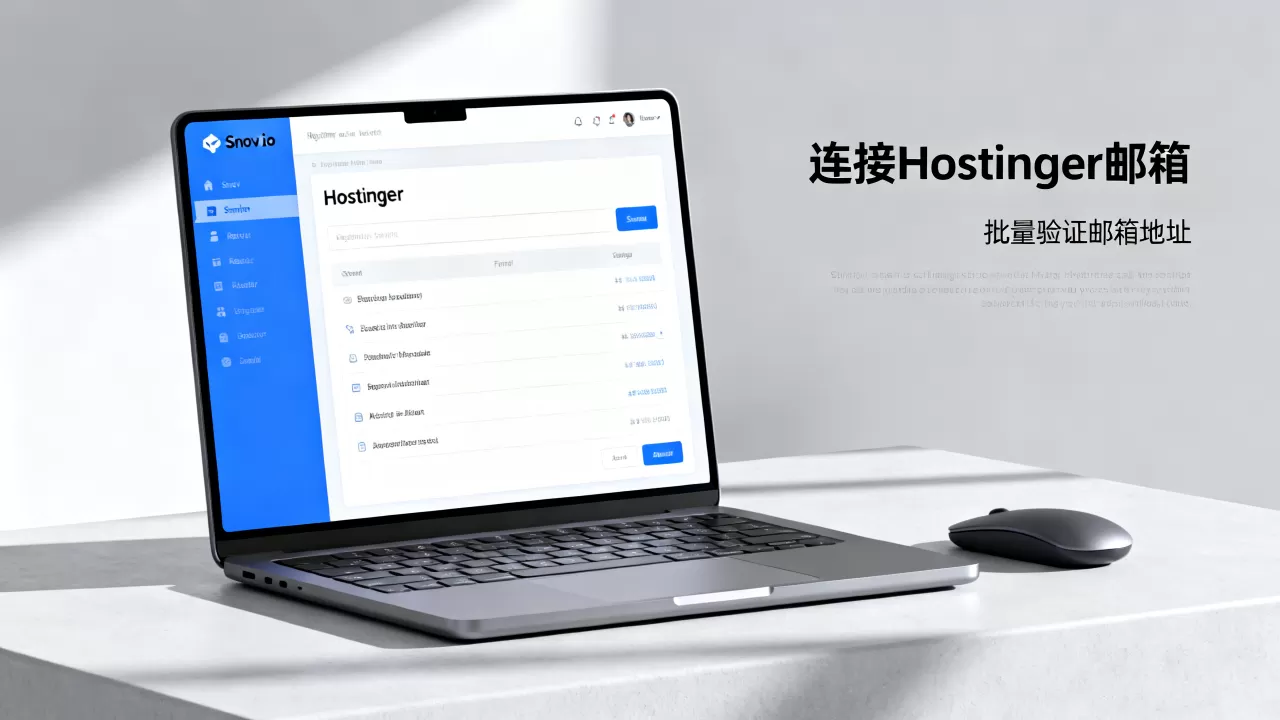 如何连接Hostinger邮箱到Snov.io？Snov.io批量验证邮箱地址