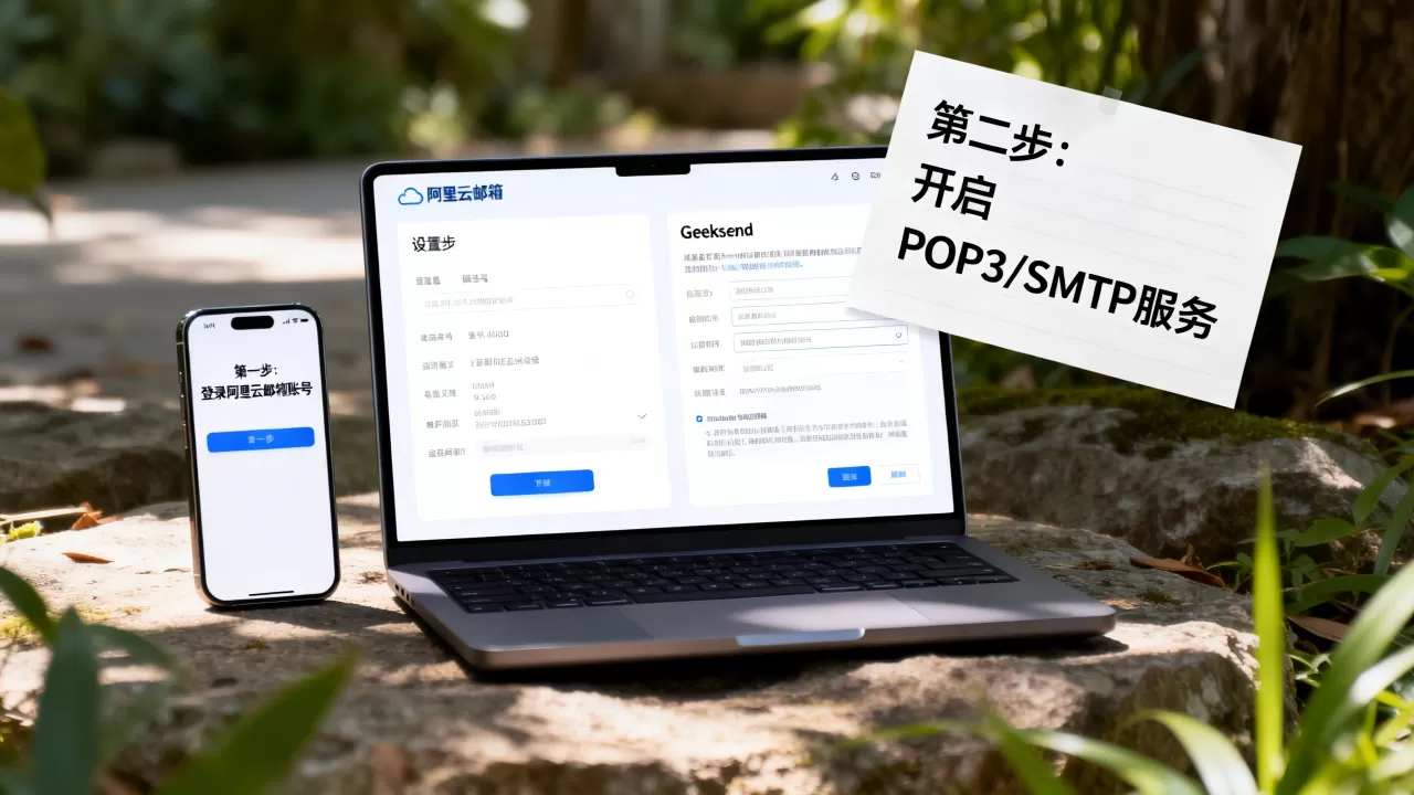 如何将阿里云邮箱连接到Geeksend?阿里云邮箱配置教程 如何将阿里云邮箱连接到Geeksend?阿里云邮箱配置教程