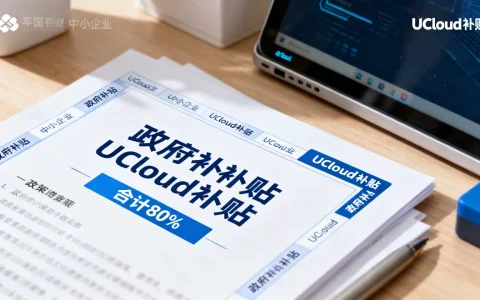 上海中小企业补贴怎么领？政府+UCloud合计补贴80%