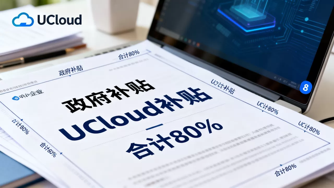 上海中小企业补贴怎么领?政府+UCloud合计补贴80% 上海中小企业补贴怎么领?政府+UCloud合计补贴80%