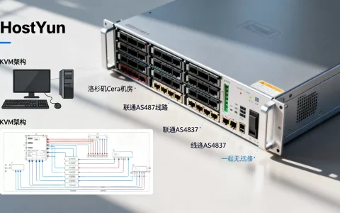HostYun洛杉矶Cera机房VPS怎么样？联通AS4837线路KVM架构优势