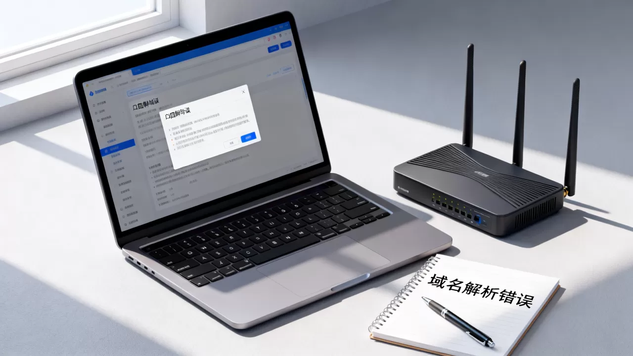 公司网站域名解析错误怎么办？域名解析错误解决方法