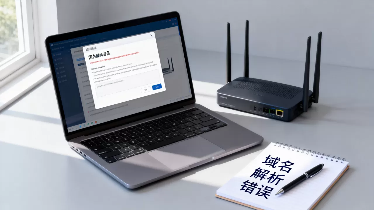 公司网站域名解析错误怎么办？域名解析错误解决方法