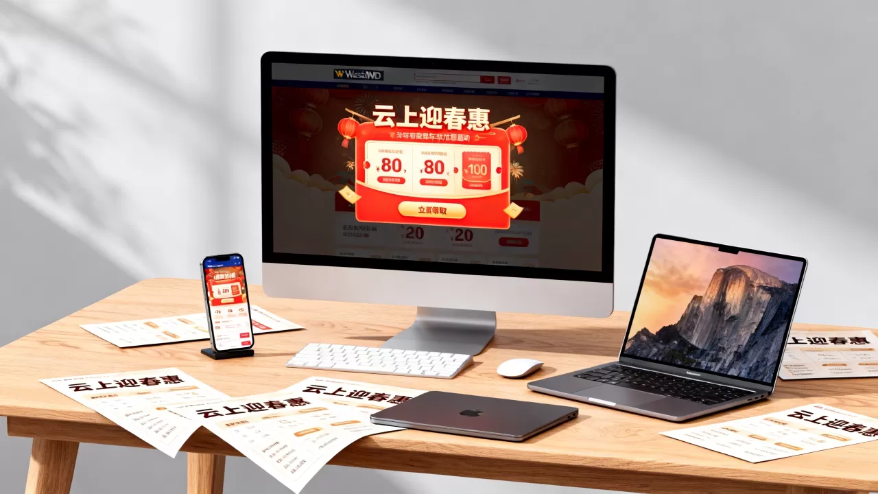 西部数码开年优惠怎么领?云上迎春惠优惠券无限领 西部数码开年优惠怎么领?云上迎春惠优惠券无限领