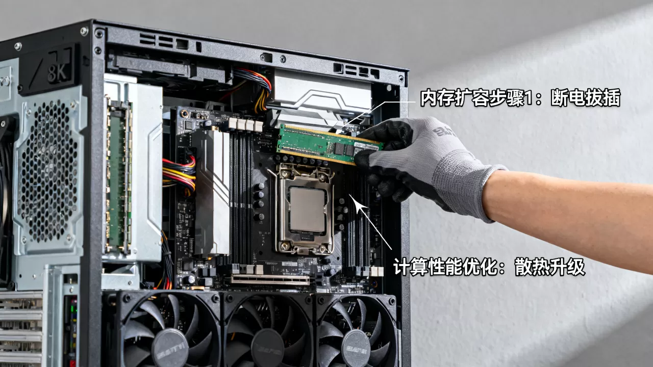 GPU服务器内存扩容怎么操作?如何提升计算性能 GPU服务器内存扩容怎么操作?如何提升计算性能