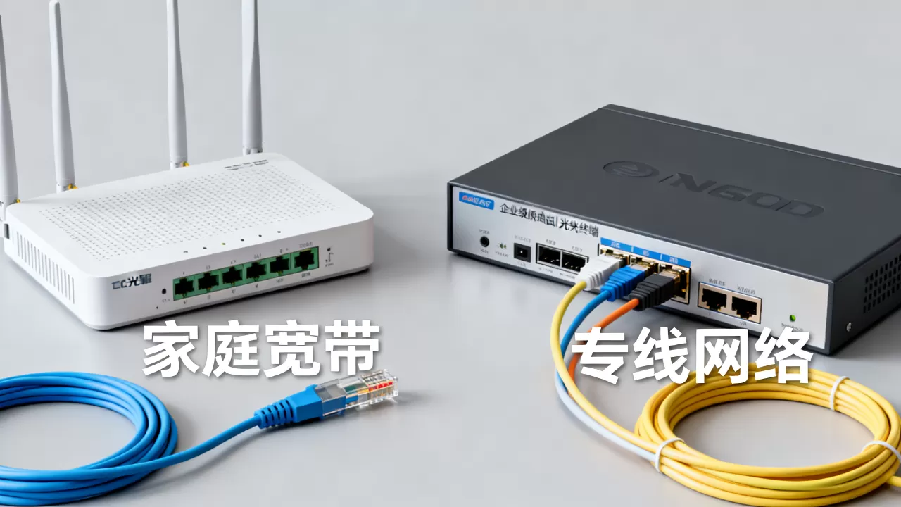 公司网络用哪个比较好？家庭宽带和专线网络怎么选