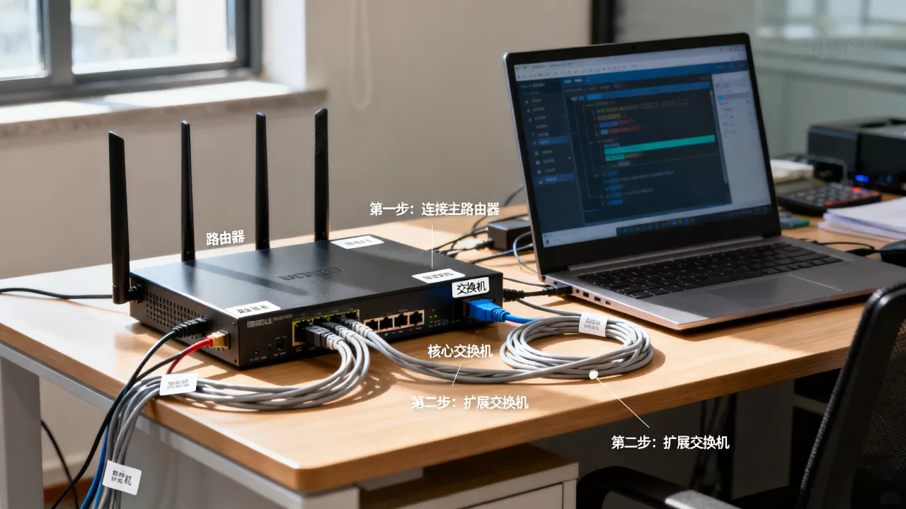 公司网络怎么搭建？中小企业局域网组建方案