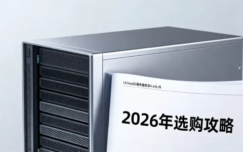 UCloud云服务器低至4.6元/月是真的吗，2026年云服务器选购攻略