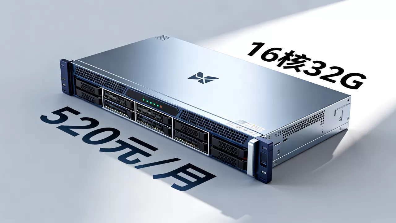 易探云服务器16核32G仅520元/月，美国服务器租用推荐