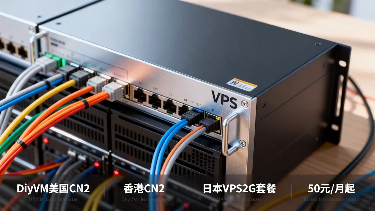 DiyVM美国CN2香港CN2日本VPS2G套餐50元/月起值得买吗，VPS性价比高推荐