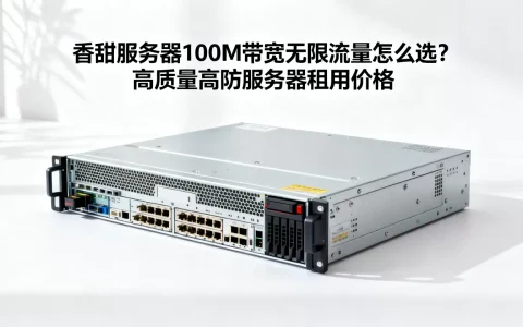 香港独立服务器100M带宽无限流量怎么选？香港高防服务器租用价格
