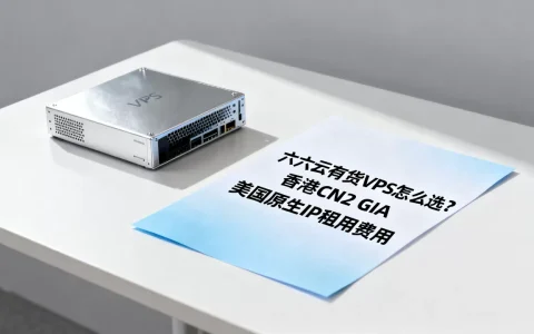 六六云有货VPS怎么选？香港CN2 GIA美国原生IP租用费用