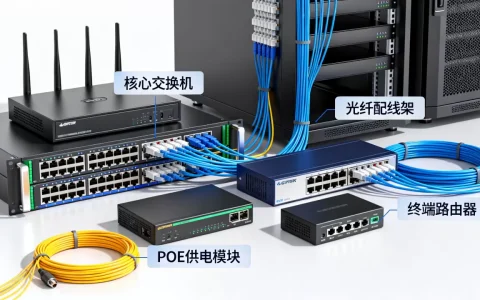 公司网络怎么布置才合理？企业组网方案及布线技巧
