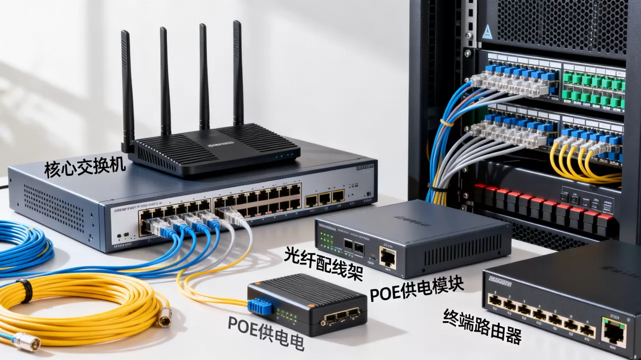 公司网络怎么布置才合理？企业组网方案及布线技巧