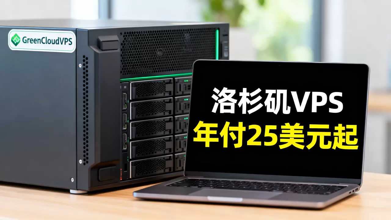 GreenCloudVPS绿云促销值得买吗,洛杉矶VPS年付25美元起