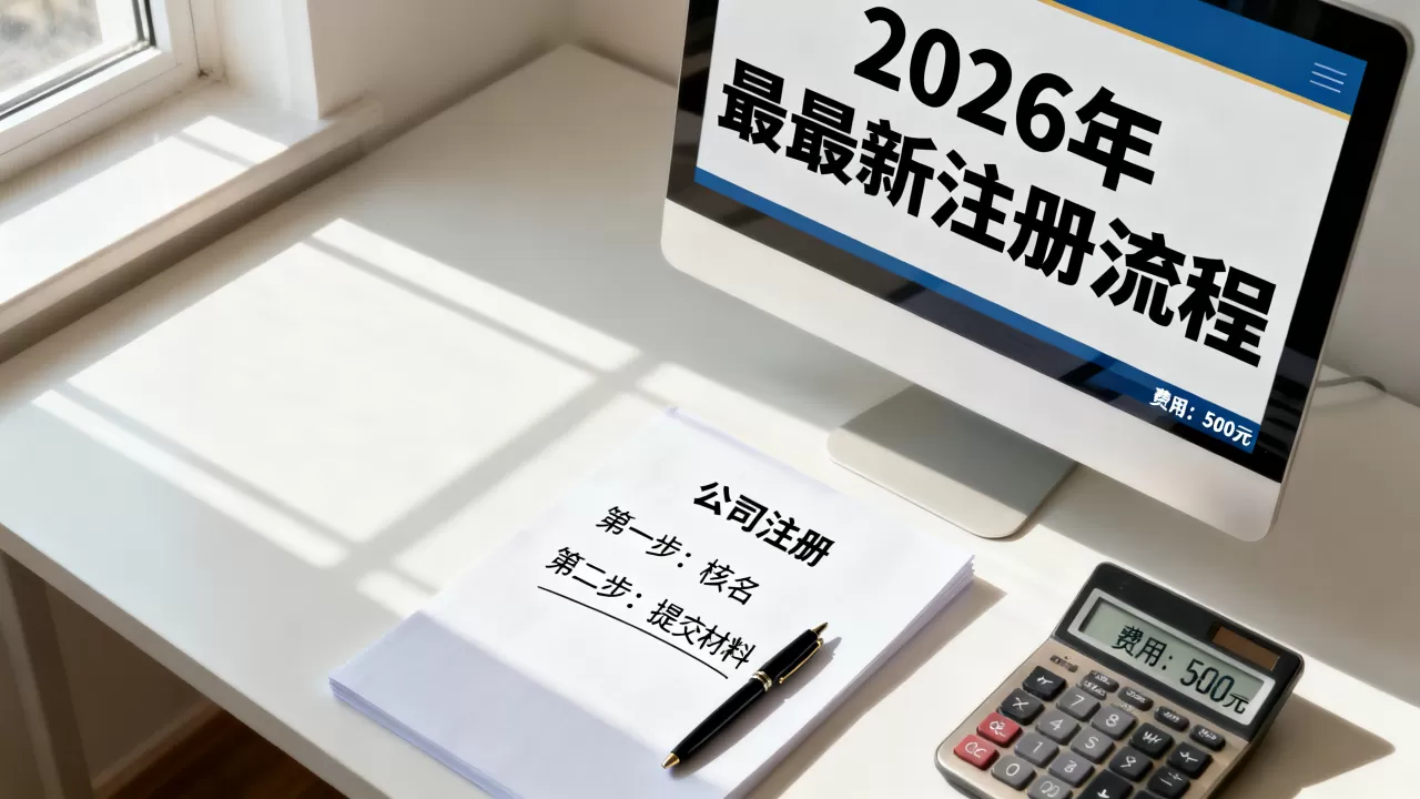 公司注册怎么申请？2026年最新注册流程及费用详解