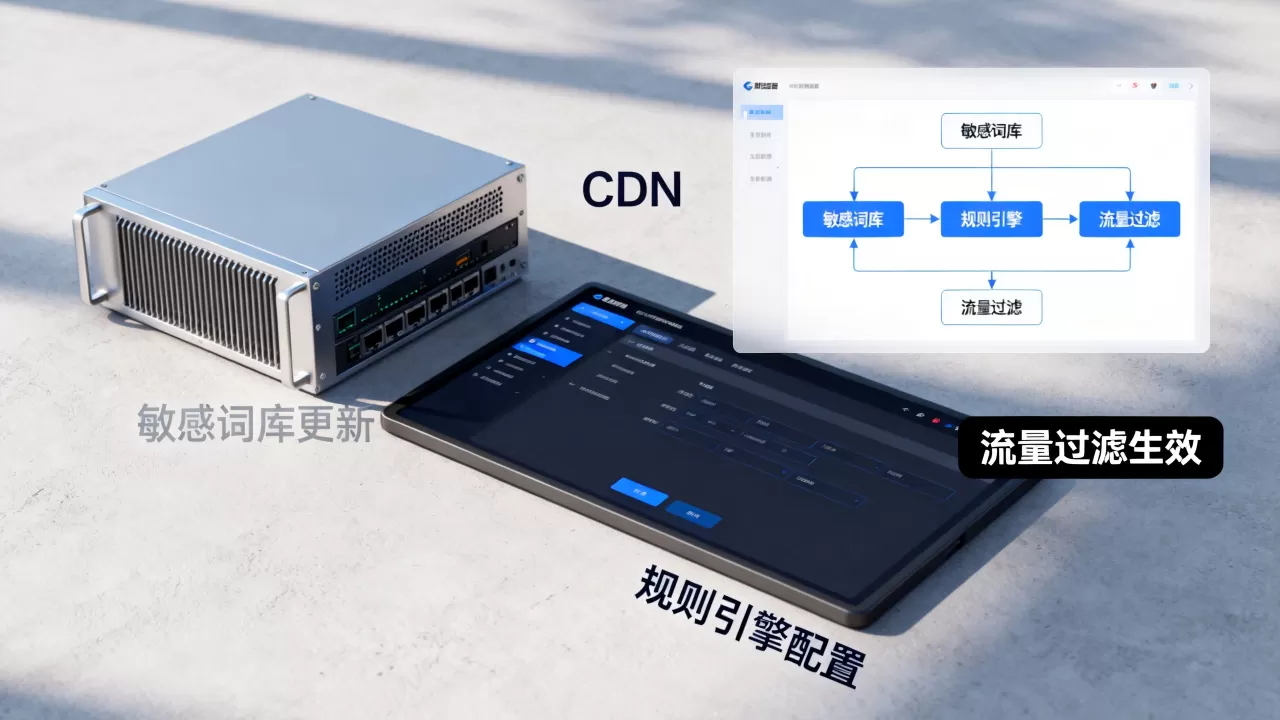 CDN如何过滤敏感词？CDN过滤敏感词怎么配置