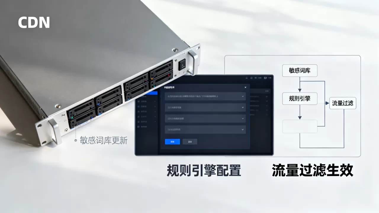 CDN如何过滤敏感词？CDN过滤敏感词怎么配置