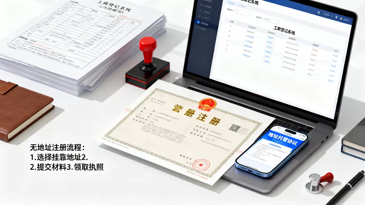 公司注册没有地址怎么办，无地址注册公司流程