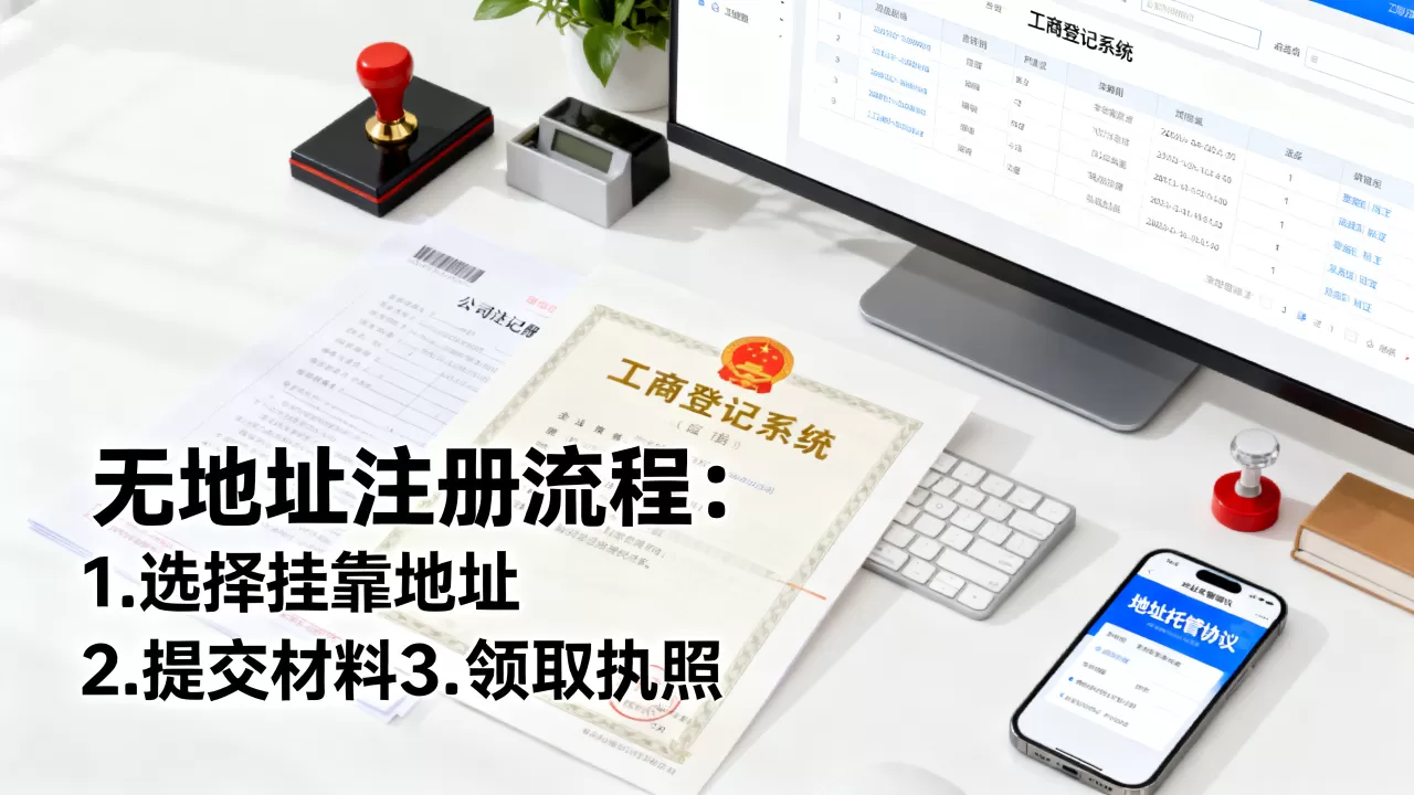 公司注册没有地址怎么办，无地址注册公司流程