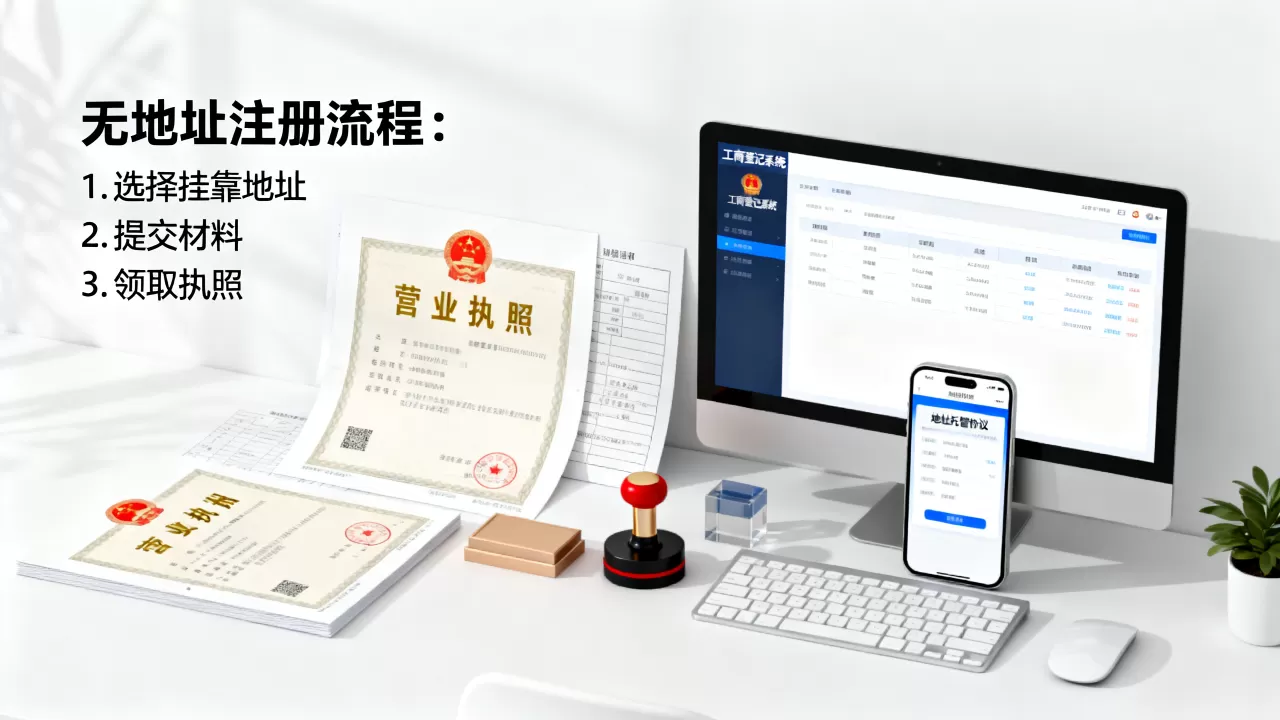 公司注册没有地址怎么办，无地址注册公司流程