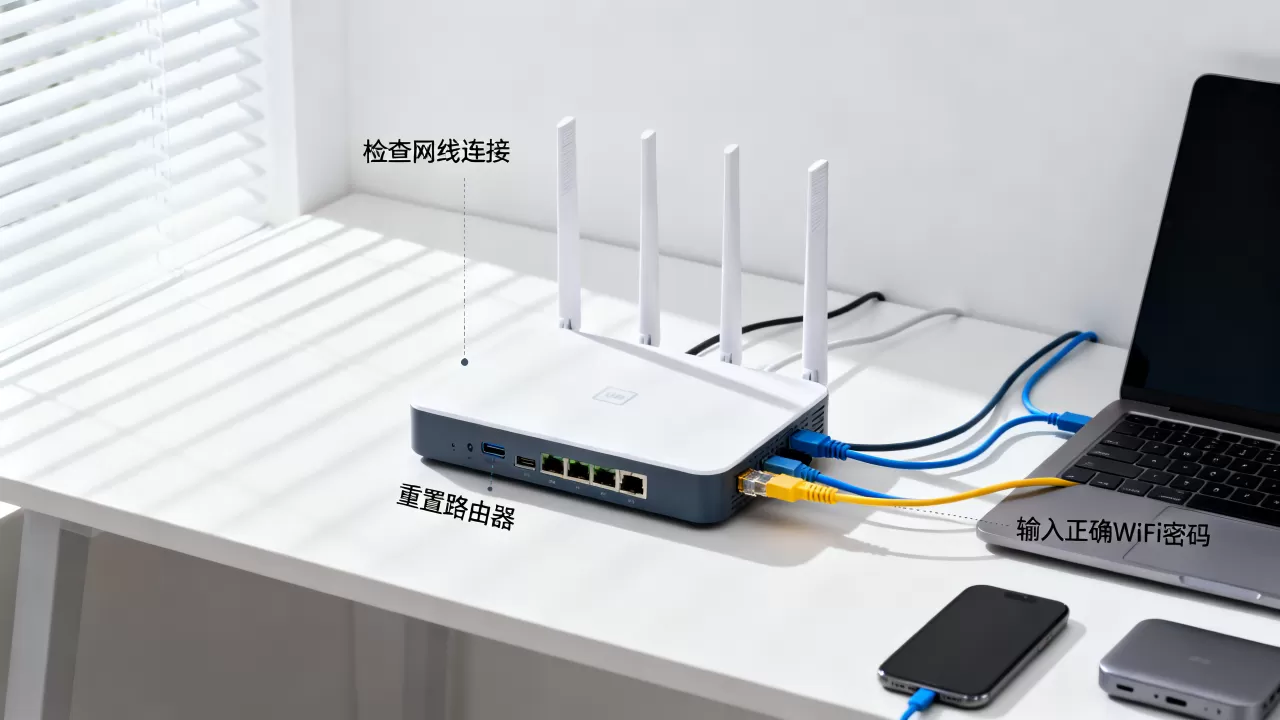 公司网络装路由器连不上怎么办？路由器设置不上网解决方法