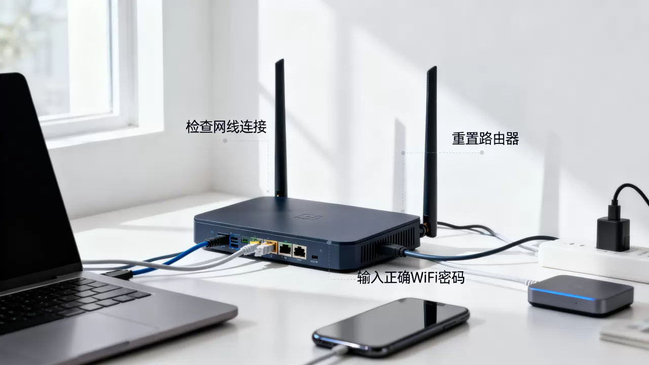 公司网络装路由器连不上怎么办？路由器设置不上网解决方法